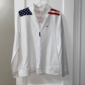 Vineyard Vines America Pullover Size L, brand new